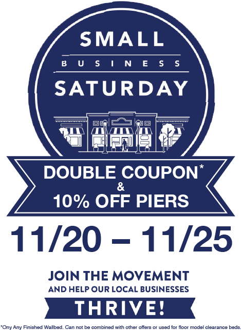 Small Business Saturday Wallbeds N More-02 - Small Business Saturday (660x660), Png Download