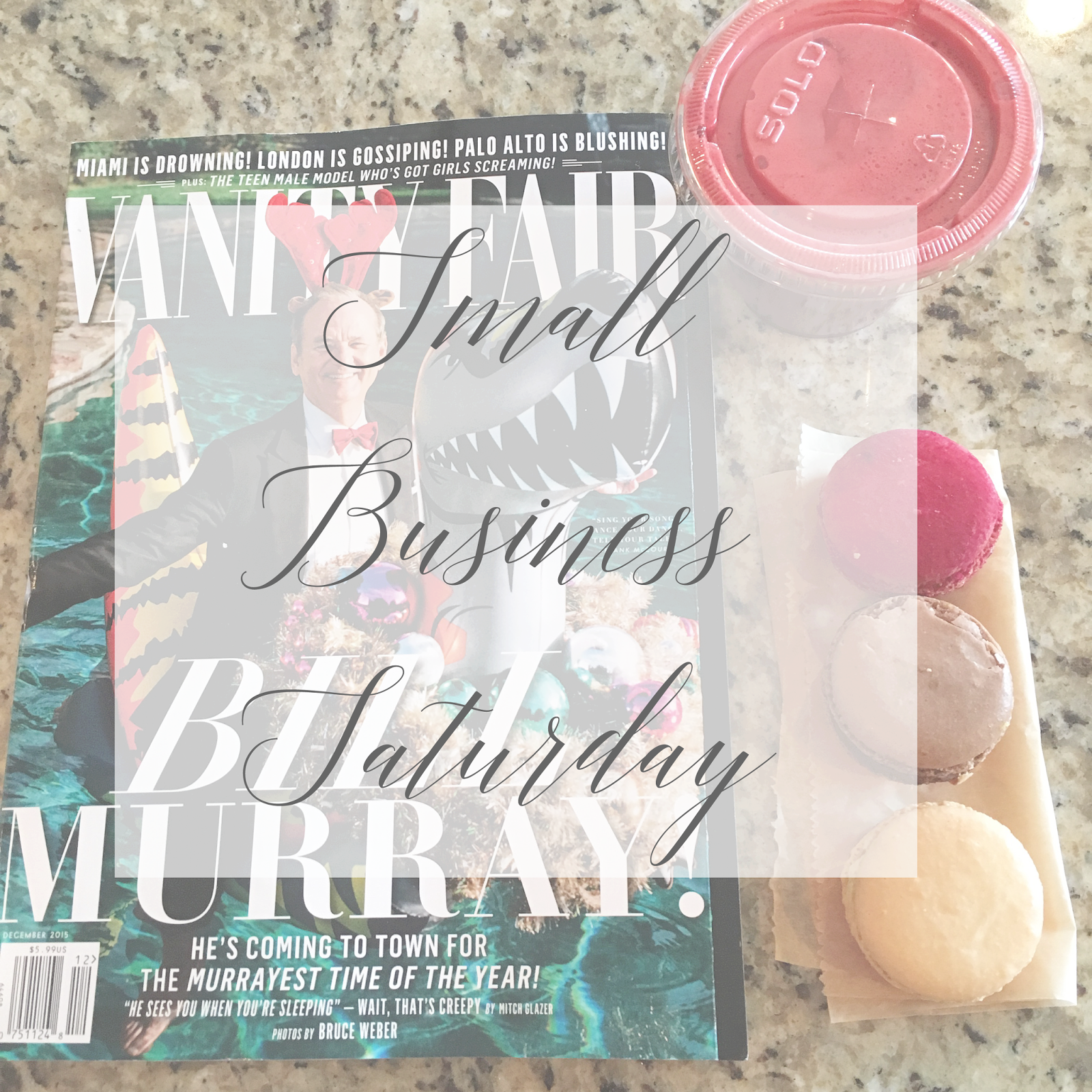 Small Business Saturday Spotlight - Vanity Fair: December 2015 Issue - Audiobook (1600x1600), Png Download