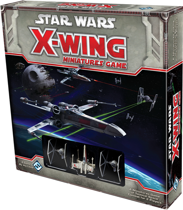 Core Sets - Star Wars X Wing Miniatures Game Core Set (600x688), Png Download