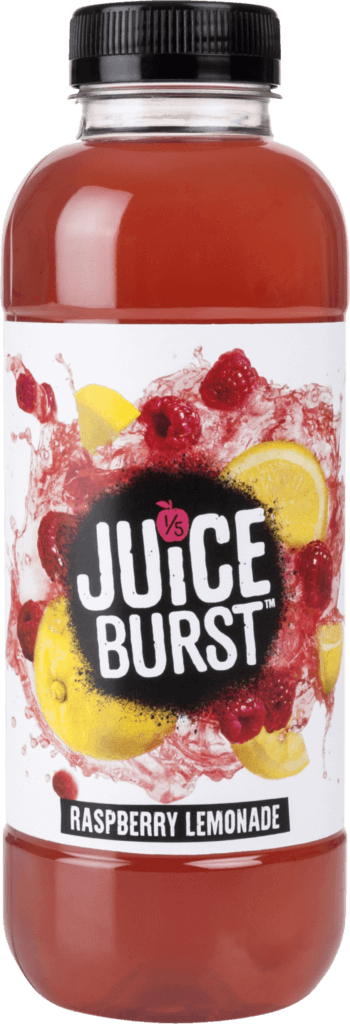 Raspberry - Juice Burst Orange And Passion Fruit 500ml (350x1024), Png Download