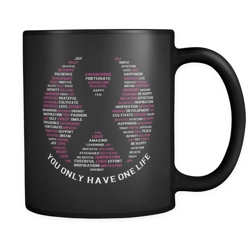 Pink Ribbon Breast Cancer Awareness Mug - Mug (1024x1024), Png Download