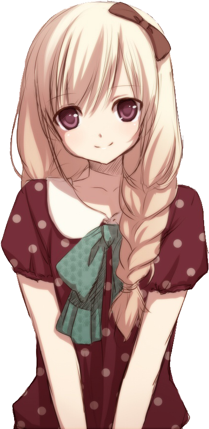 Anime Girl Png Transparent Image - Cute Manga Girls (644x910), Png Download