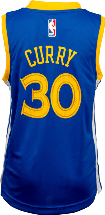 Adidas Golden State Warriors Stephen Curry Youth Road - Stephen Curry Golden State Warriors Autographed 2015 (740x740), Png Download
