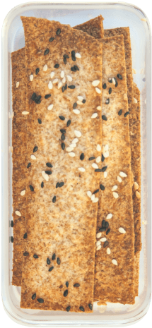 Ingredients - Crisp Bread (250x500), Png Download