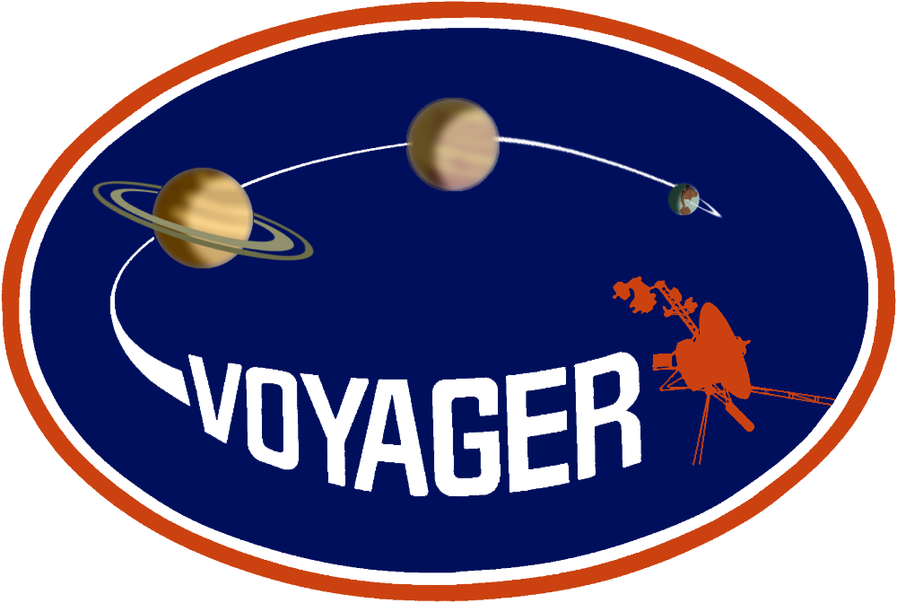Mission Logo - Voyager Mission Logo (1000x672), Png Download