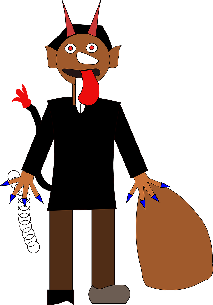 Devil Svg Clip Arts 414 X 593 Px (414x593), Png Download