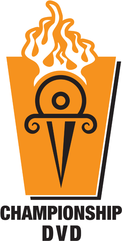 Championship Dvd Logo-01 (592x1000), Png Download
