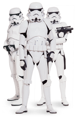 Stormtroopers Star Wars Png (400x400), Png Download