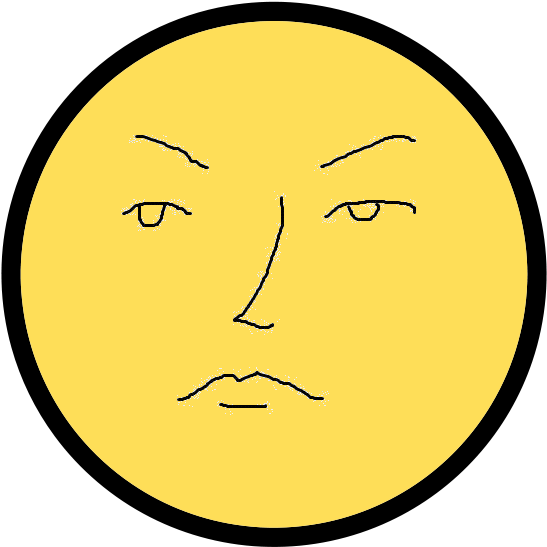 Yellow Circle - Epic Smiley Face Meme (600x600), Png Download