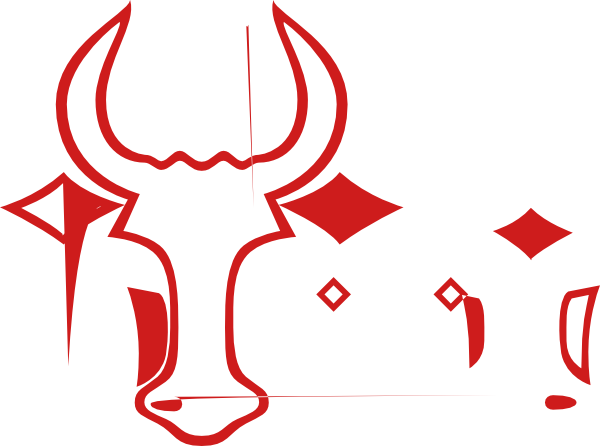 Red Horns Svg Clip Arts 600 X 446 Px (600x446), Png Download