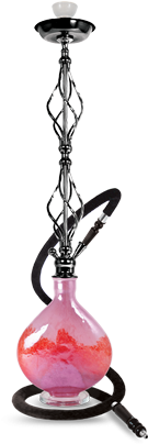 Titan Lava 41" Hookah - Hookah (390x410), Png Download