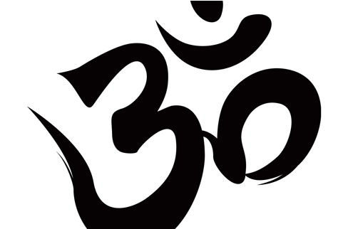 Kalash Sthapana - Om Symbol Clip Art (500x321), Png Download