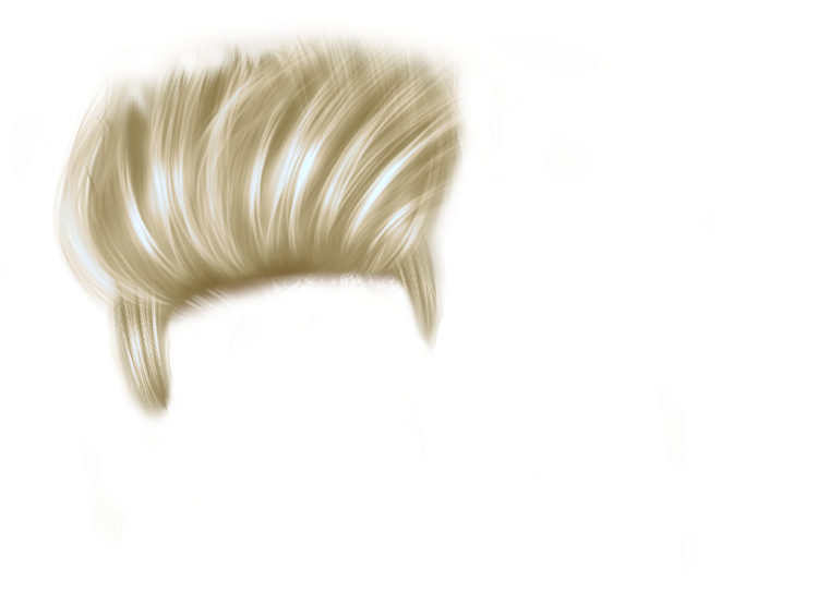 Hair Blonde - Hair (917x717), Png Download
