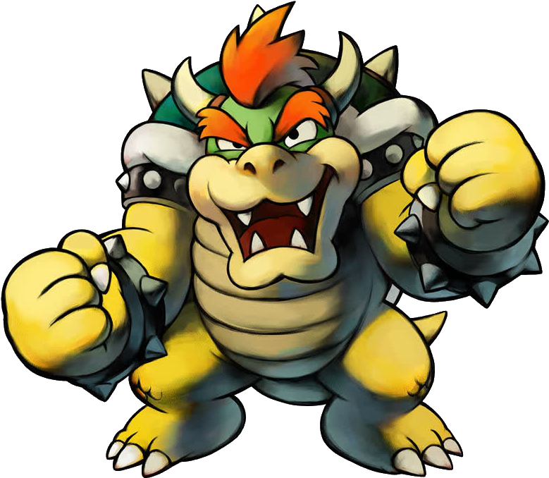Bowser - Mario & Luigi Superstar Saga Bowser (800x719), Png Download