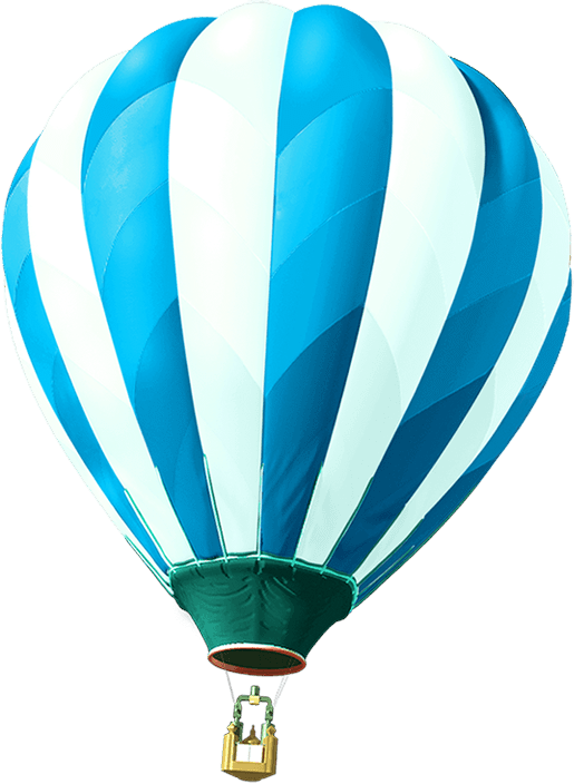 Big Blue Balloon - Samsung Galaxy J3/amp Prime /express Prime Tempered (515x704), Png Download