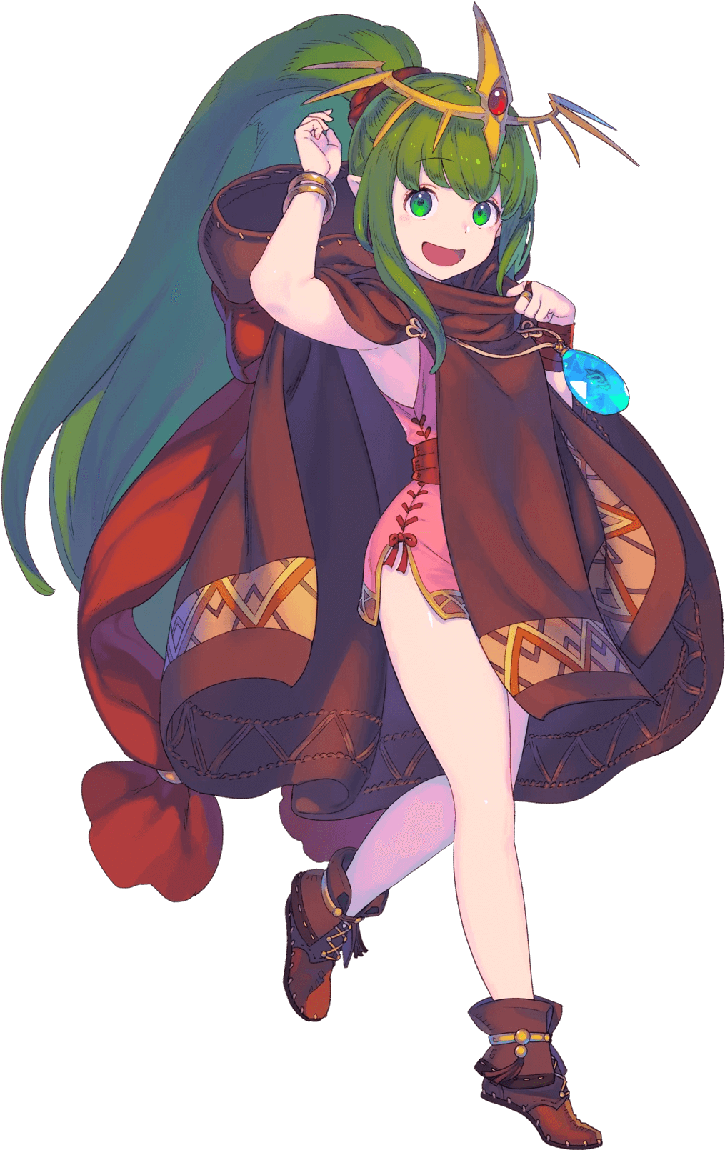 Tiki Legendary Dragon Face - Tiki Fire Emblem Heroes (340x408), Png Download