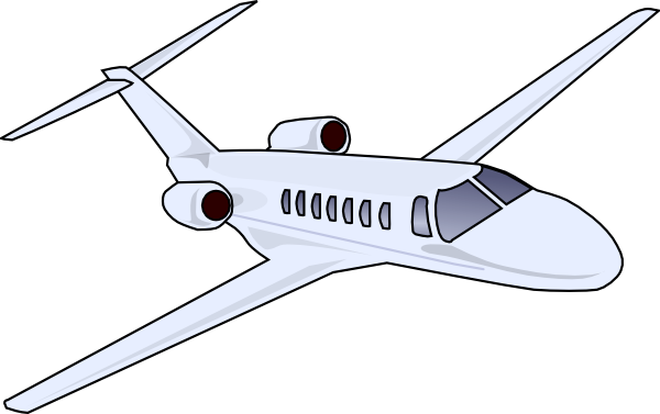 Cartoon Airplane Png - Aircraft Clipart (600x377), Png Download