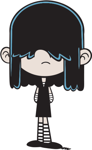 The Loud House Lucy Nickelodeon - Dessin Bienvenue Chez Les Loud (550x510), Png Download