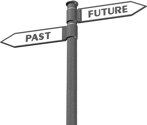 Analizamos Los Datos Del Pasado Para Predecir Lo Que - Past And Future Png (600x511), Png Download