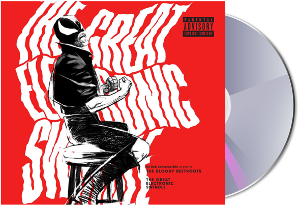 Red Parental Advisory Logo Png - Bloody Beetroots The Great Electronic Swindle (600x600), Png Download