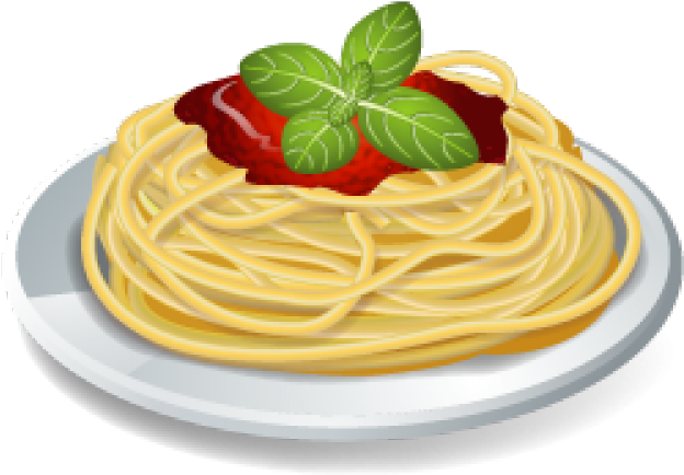 Transparent Background Spaghetti Clipart (640x480), Png Download