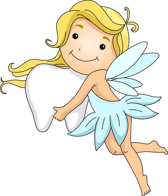 Tooth Fairy Png - Cute Tooth Fairy Clip Art (577x675), Png Download