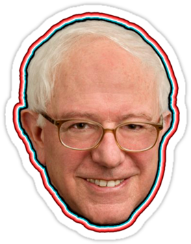 Uphill Media On Twitter - Bernie Sanders (375x360), Png Download