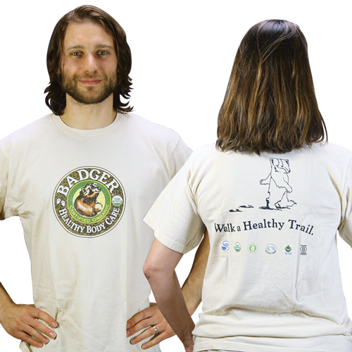 Walk A Healthy Trail Organic T-shirt - Organic T Shirt (500x500), Png Download