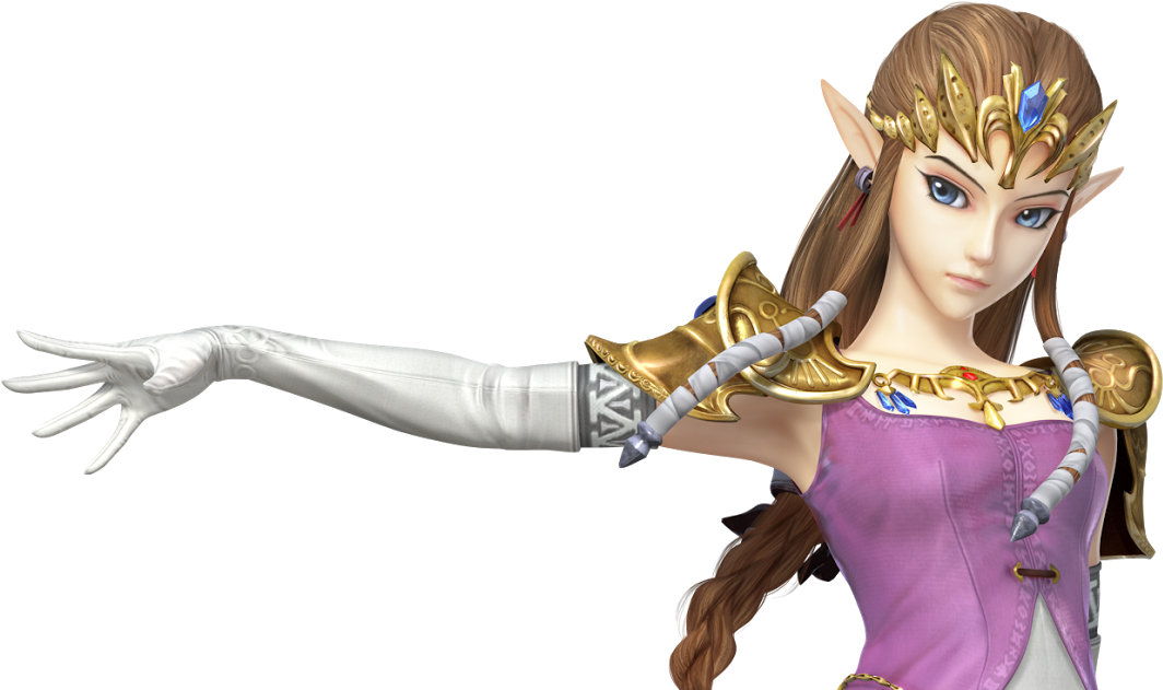 Super Smash Bros Wii U Zelda (1200x630), Png Download