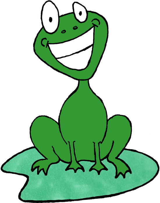 Transparent Download Cartoon Frogs Perfect World Cartoons - Frog Clip Art (550x698), Png Download