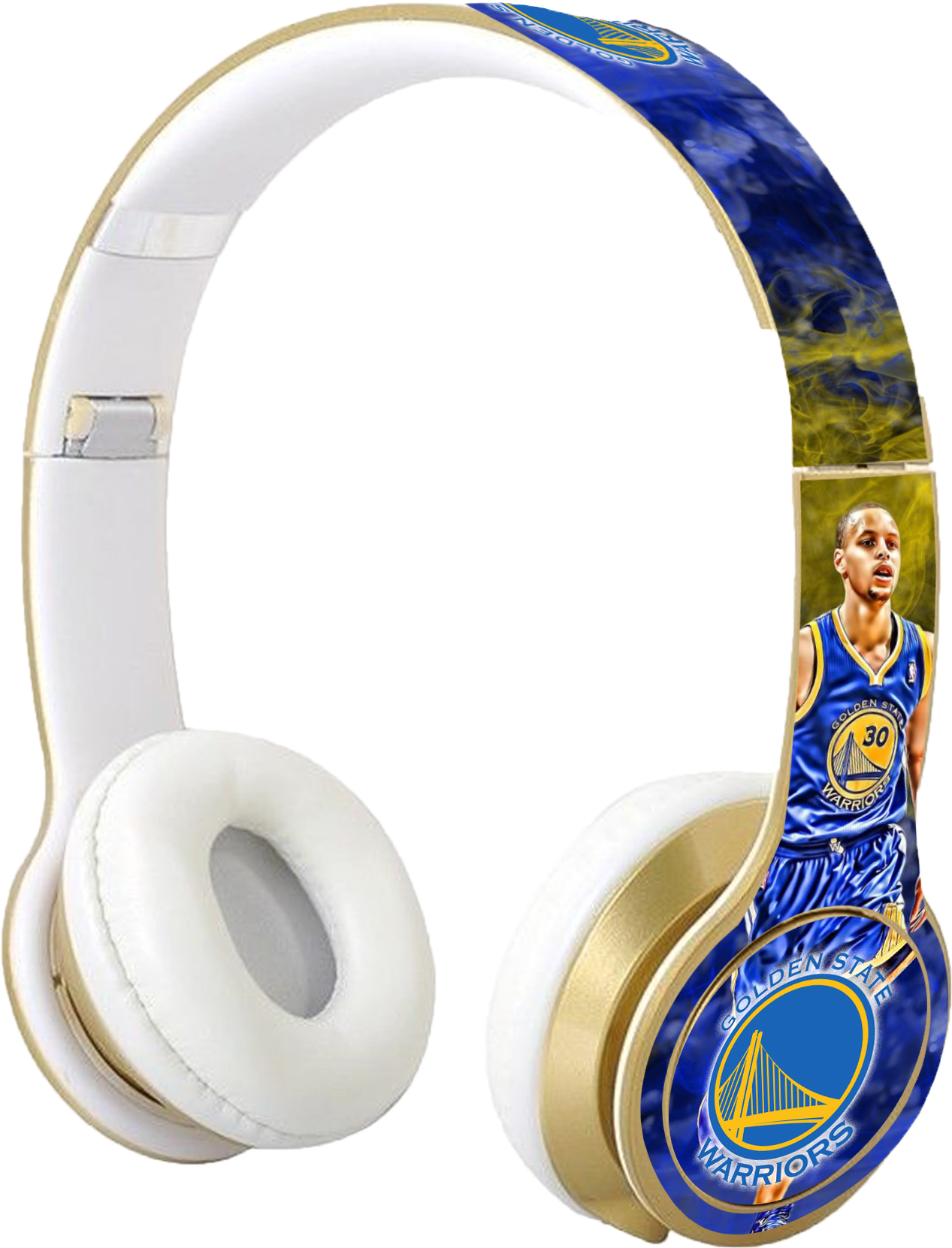 Stephen 20curry 20headphones 20gold 202015 Original - Stephen Curry Beats Headphone (1800x1800), Png Download