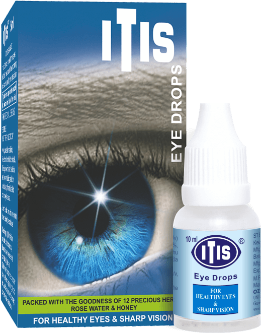 Drops For Red Eyes In India - Itis Eye Drops (566x688), Png Download