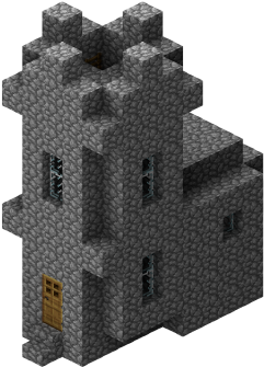 Village Plains Church - Build A Minecraft Village Church (350x350), Png Download