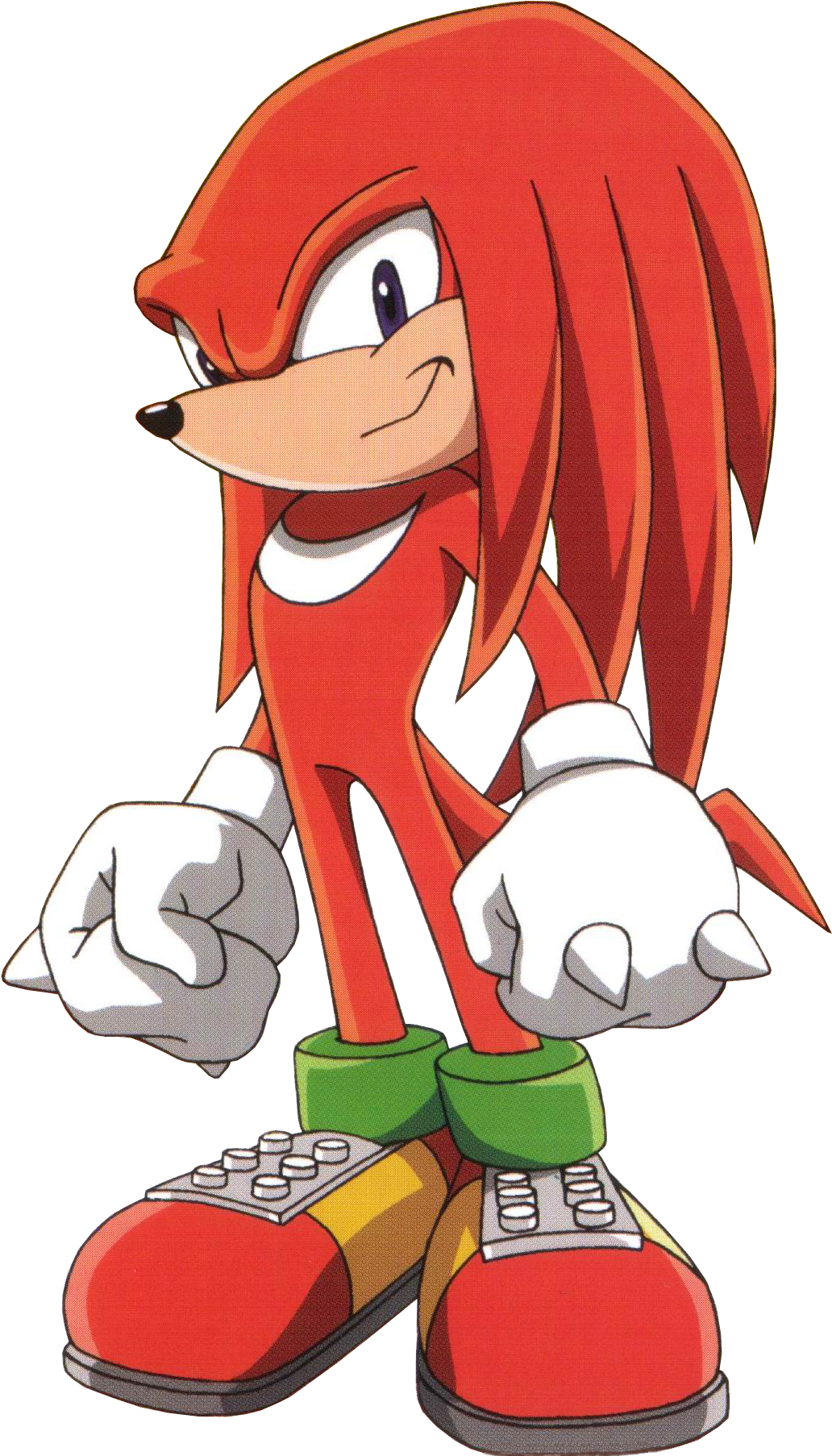 Knuckles - Knuckles The Echidna X (1218x1806), Png Download