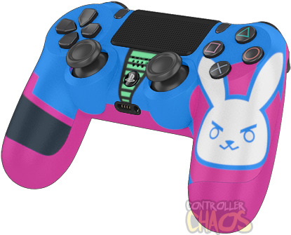 Near Limitless Customization - Overwatch Diva Ps4 Controller (474x340), Png Download