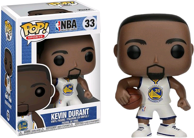 Nba - Kevin Durant Pop Figure (644x460), Png Download