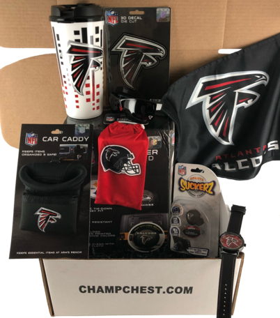 Atlanta Falcons Subscription Box - Atlanta Falcons (402x456), Png Download