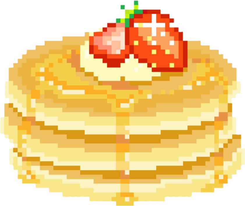 Pixel Sticker By Verena Schander - Clip Art Food Gif (841x708), Png Download