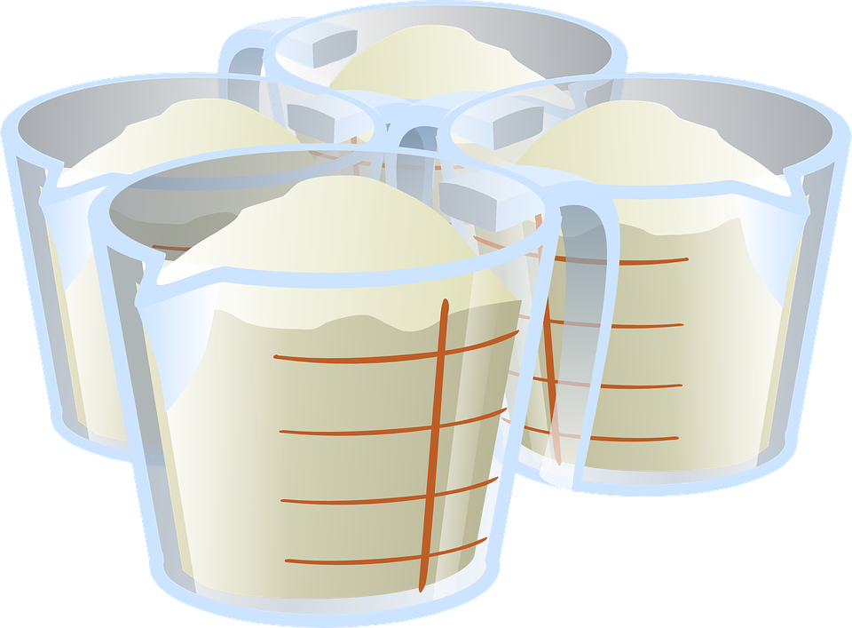 Collection Of Free Ingrediency Cup Flour Download - Matematicas En La Cocina (960x707), Png Download
