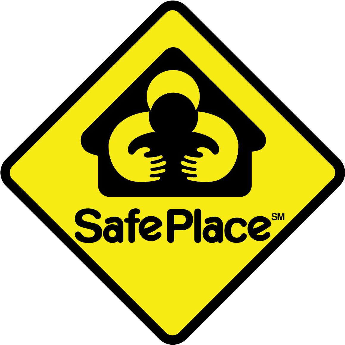 Safe Place Sign (1200x1200), Png Download