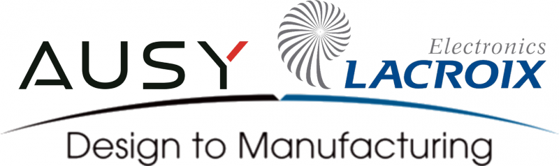 Partenariat Ausy - Lacroix Electronics (800x238), Png Download