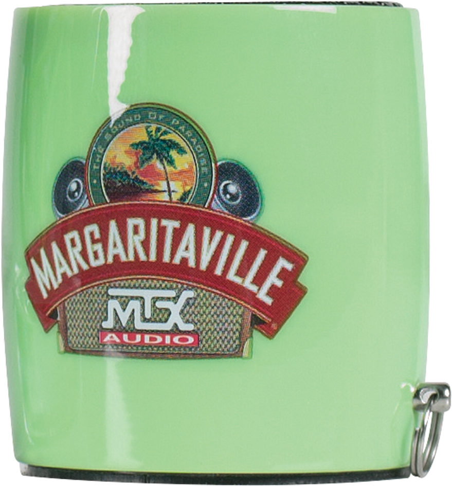 Mtx Margaritaville Audio Bluetooth Sound Shot Speaker - Margaritaville Bluetooth Sound Shot Mini Speaker (green) (1200x1200), Png Download