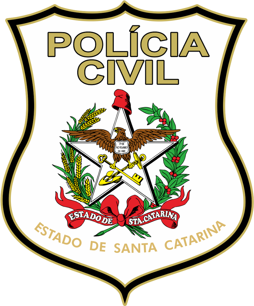 Policia Civil Santa Catarina Logo Vector - Simbolo Policia Civil Santa Catarina (1600x1136), Png Download