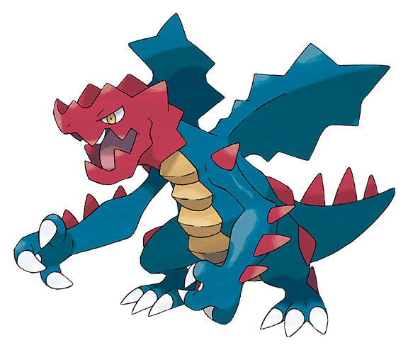 Pokemon Druddigon (630x630), Png Download