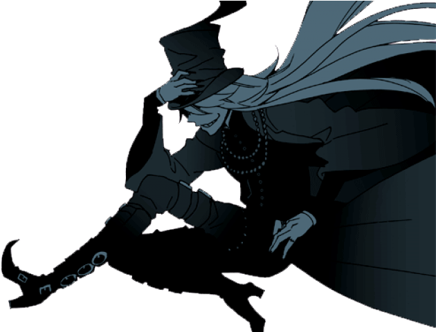 Serious Black Butler Undertaker (640x480), Png Download