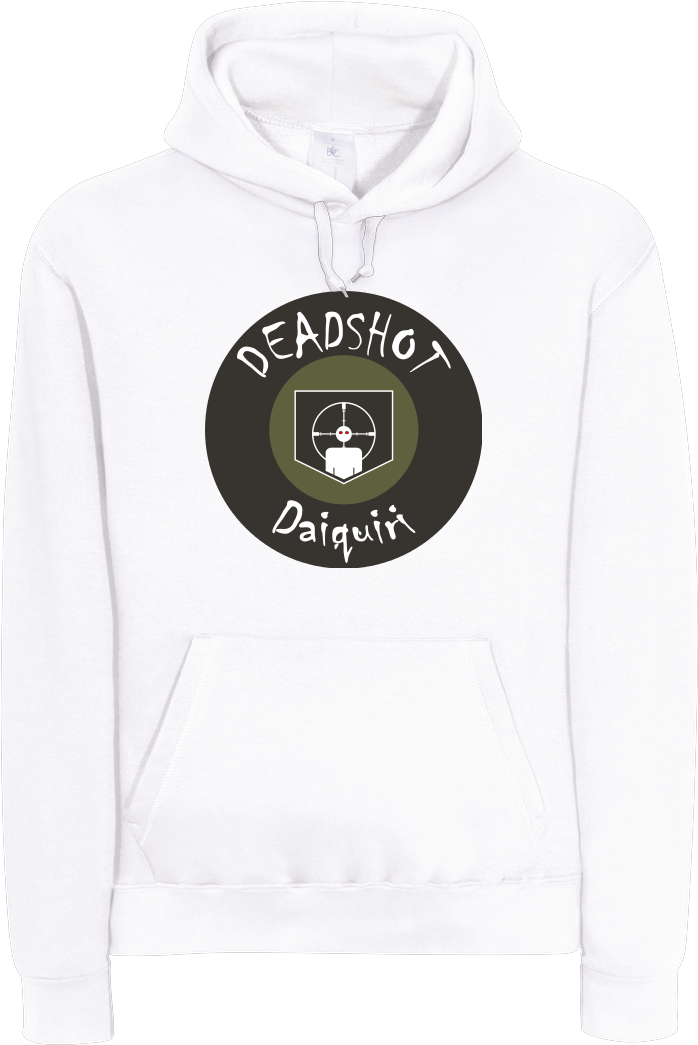 Deadshot Daiquiri Sweatshirt B&c Hooded - Hoodie (1044x1044), Png Download