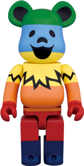 Grateful Dead Bearbrick (317x550), Png Download