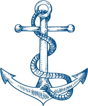 Anchor Transparent Background Download - Hero Arts Anchor Mounted Rubber Stamp, 1.25" (309x473), Png Download