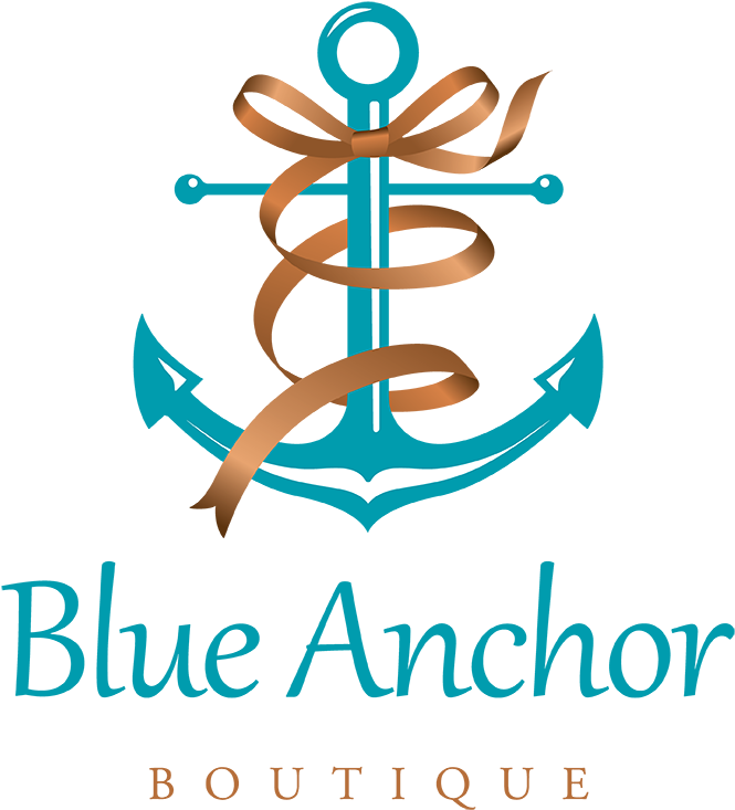 Elegant, Playful, Retail Logo Design For Blue Anchor - Design (1200x1000), Png Download