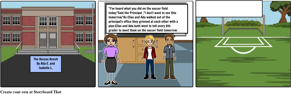 The Recess Revolt-alia Isabella - Cartoon (1164x385), Png Download